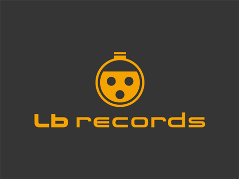 Diseño de logo e isotipo para Lb Records.